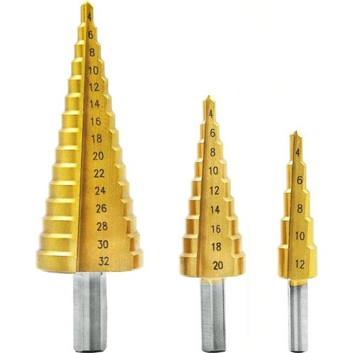 SGS Kademeli Matkap Ucu 4 – 12 mm (20/Paket) (200/Koli)